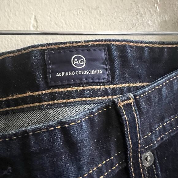 AG Adriano Goldschmied Jeans Mens 38x32 Blue The New Hero Relaxed Stretch Denim - Picture 14 of 14